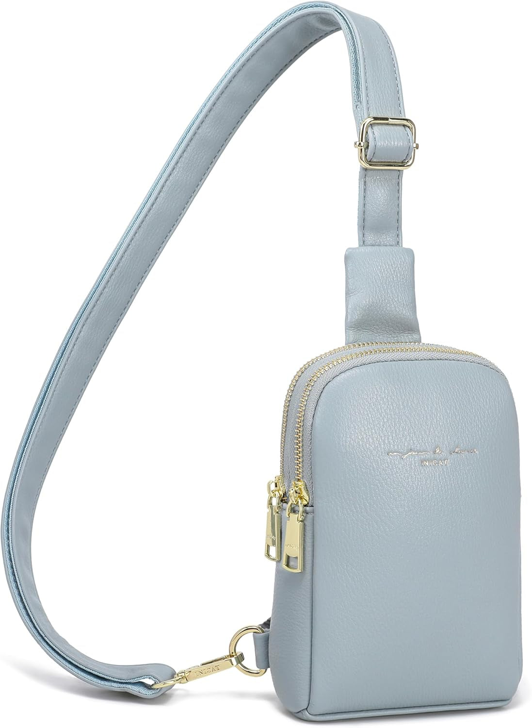 Travel Small Sling Bag Leather Crossbody Bags for Women Fanny Packs Cross Body Bag for Woman Cross Body Purses