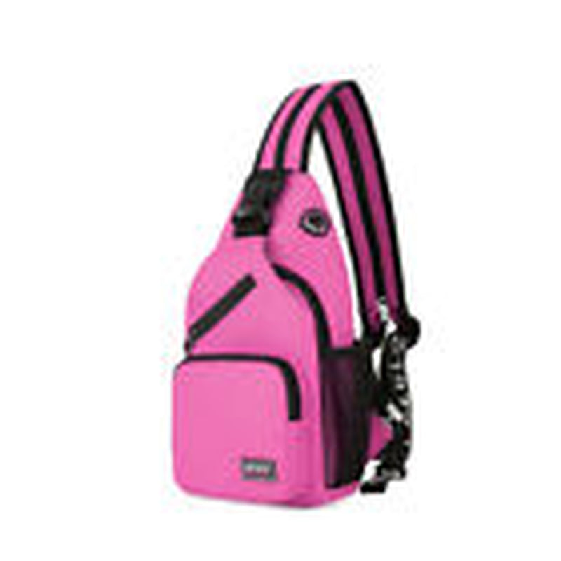 Men Women Sling Bag Chest Fanny Packs Cross Body Travel Sports Shoulder Backpack